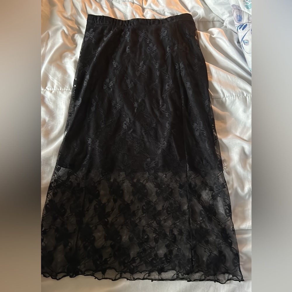 medium knee length skirt